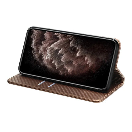 For Samsung Galaxy A06 Case Leather Flip Phone Cover Stand Strong Magnetic Closure