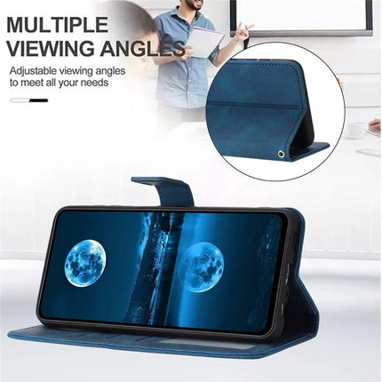 For Samsung Galaxy A06 Leather Case Solid Color Wallet Protective Phone Cover