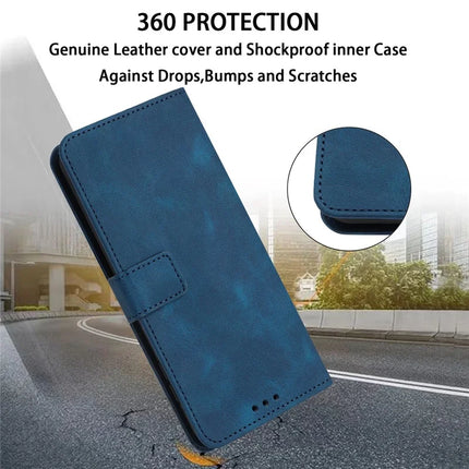 For Samsung Galaxy A06 Leather Case Solid Color Wallet Protective Phone Cover