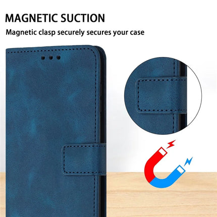 For Samsung Galaxy A06 Leather Case Solid Color Wallet Protective Phone Cover