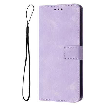 For Samsung Galaxy A06 Leather Case Solid Color Wallet Protective Phone Cover