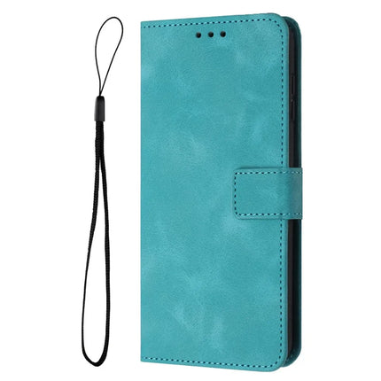 For Samsung Galaxy A06 Leather Case Solid Color Wallet Protective Phone Cover