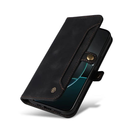 YIKATU YK-002 For iPhone 16 Pro Max Case Wallet PU Leather Phone Cover with Outer Card Slot