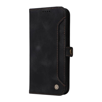 YIKATU YK-002 For iPhone 16 Pro Max Case Wallet PU Leather Phone Cover with Outer Card Slot