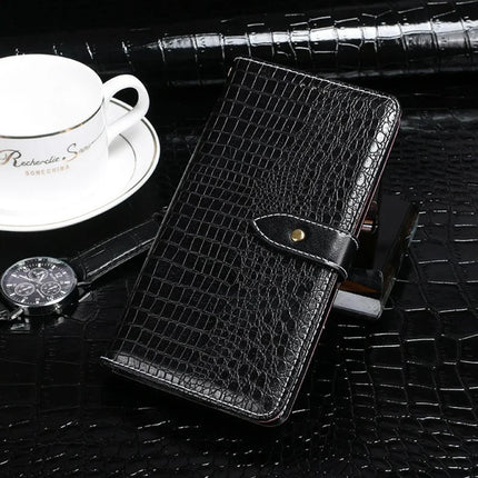 IDEWEI For Motorola Edge 50 Neo 5G / Moto S50 5G / Thinkphone 25 5G Case Crocodile Texture PU Leather Flip Phone Cover