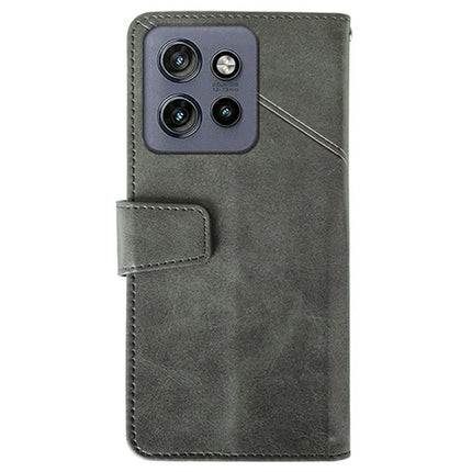IDEWEI For Motorola Edge 50 Neo 5G / Moto S50 5G / Thinkphone 25 5G Wallet Phone Case Calf Texture Stand Leather Cover