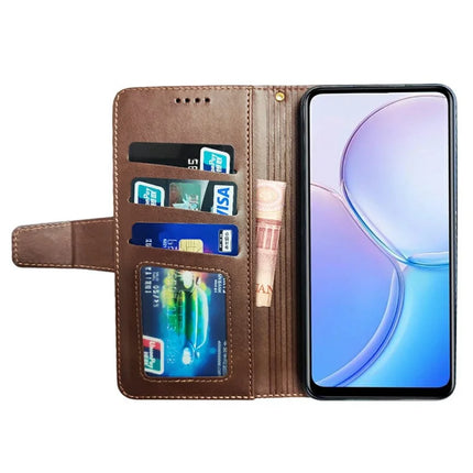 IDEWEI For Motorola Edge 50 Neo 5G / Moto S50 5G / Thinkphone 25 5G Wallet Phone Case Calf Texture Stand Leather Cover