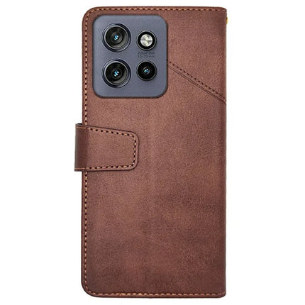 IDEWEI For Motorola Edge 50 Neo 5G / Moto S50 5G / Thinkphone 25 5G Wallet Phone Case Calf Texture Stand Leather Cover
