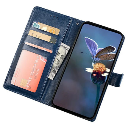 IDEWEI For Motorola Edge 50 Neo 5G / Moto S50 5G / Thinkphone 25 5G Phone Case Card Slots Leather Cover Crazy Horse Texture