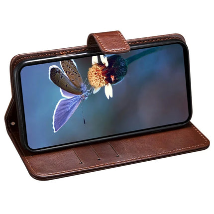 IDEWEI For Motorola Edge 50 Neo 5G / Moto S50 5G / Thinkphone 25 5G Stand Case Crazy Horse Texture Leather Phone Cover