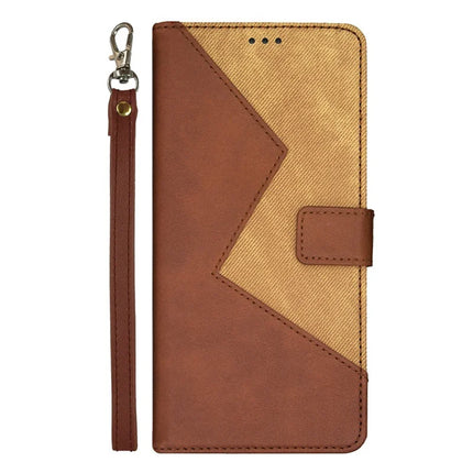 IDEWEI For Motorola Edge 50 Neo 5G / Moto S50 5G / Thinkphone 25 5G Case Card Slots Splicing Color Leather Phone Cover