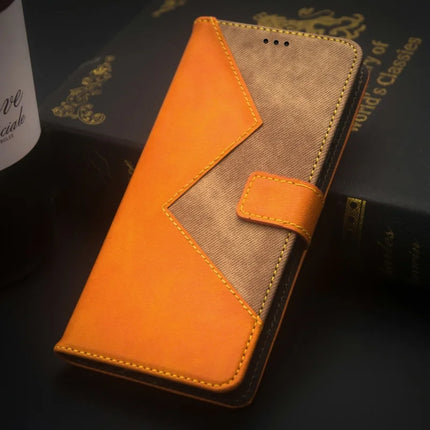 IDEWEI For Motorola Edge 50 Neo 5G / Moto S50 5G / Thinkphone 25 5G Case Card Slots Splicing Color Leather Phone Cover