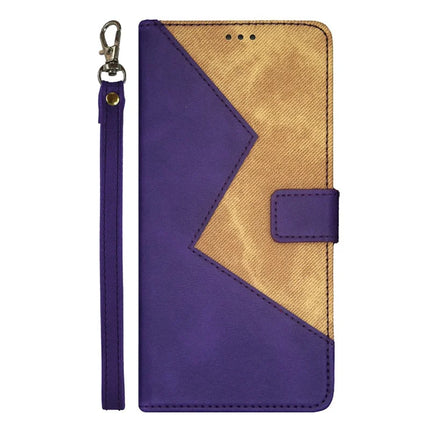 IDEWEI For Motorola Edge 50 Neo 5G / Moto S50 5G / Thinkphone 25 5G Case Card Slots Splicing Color Leather Phone Cover