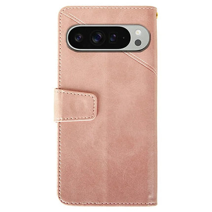 IDEWEI For Google Pixel 9 Pro XL Wallet Phone Case Calf Texture Stand Leather Cover