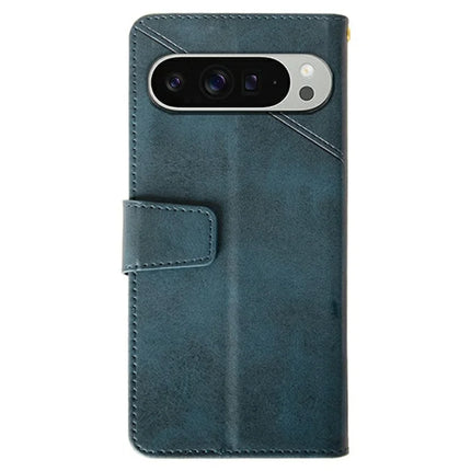 IDEWEI For Google Pixel 9 Pro XL Wallet Phone Case Calf Texture Stand Leather Cover