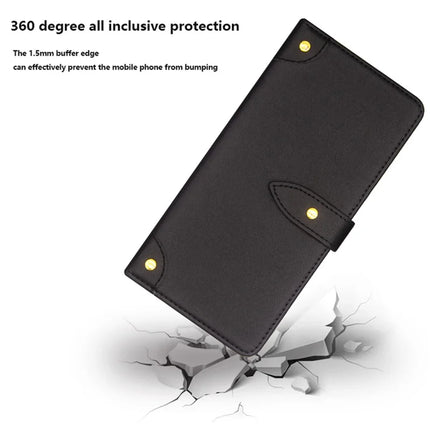 IDEWEI For iPhone 16 Pro Max Case PU Leather Stand Phone Cover with Card Slots