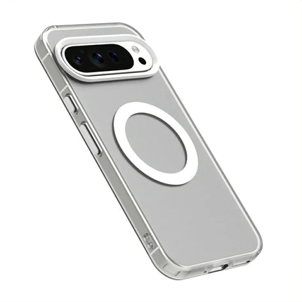 Candy Series For Google Pixel 9 / 9 Pro Case Compatible with MagSafe PC+TPU+PET Anti-Drop Phone Cover