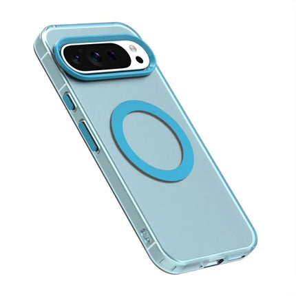 Candy Series For Google Pixel 9 / 9 Pro Case Compatible with MagSafe PC+TPU+PET Anti-Drop Phone Cover