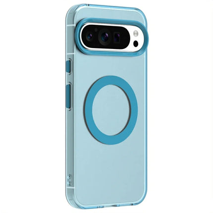 Candy Series For Google Pixel 9 / 9 Pro Case Compatible with MagSafe PC+TPU+PET Anti-Drop Phone Cover