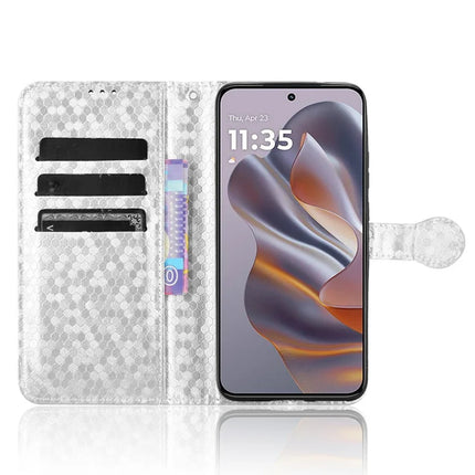 For Motorola Edge 50 Neo 5G / Moto S50 5G / Thinkphone 25 5G Wallet Case Dot Pattern Imprint PU Leather Phone Cover