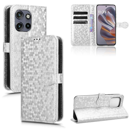 For Motorola Edge 50 Neo 5G / Moto S50 5G / Thinkphone 25 5G Wallet Case Dot Pattern Imprint PU Leather Phone Cover