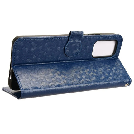 For Motorola Moto G35 5G Wallet Case Dot Pattern Imprint PU Leather Phone Cover