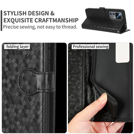 For Motorola Moto G35 5G Wallet Case Dot Pattern Imprint PU Leather Phone Cover