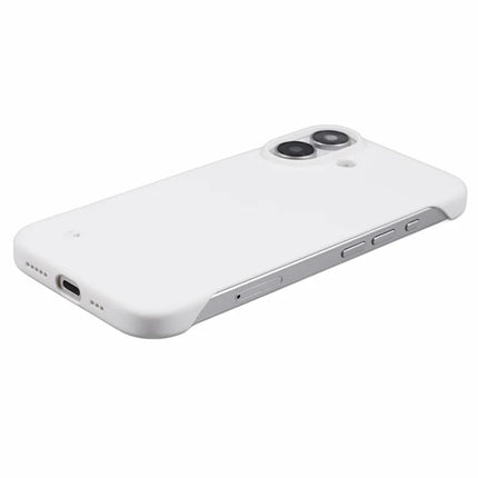 For iPhone 16 Case Hard PC Skin-Touch Phone Cover Frameless Breathable Cooling
