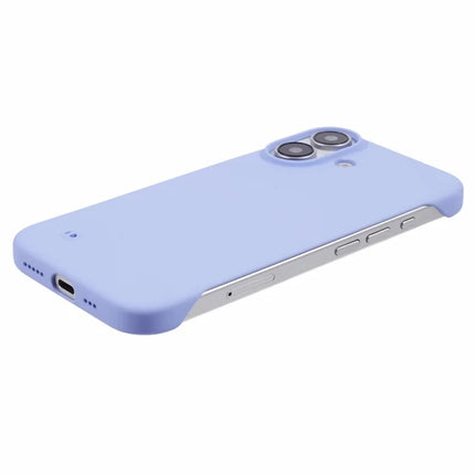 For iPhone 16 Case Hard PC Skin-Touch Phone Cover Frameless Breathable Cooling