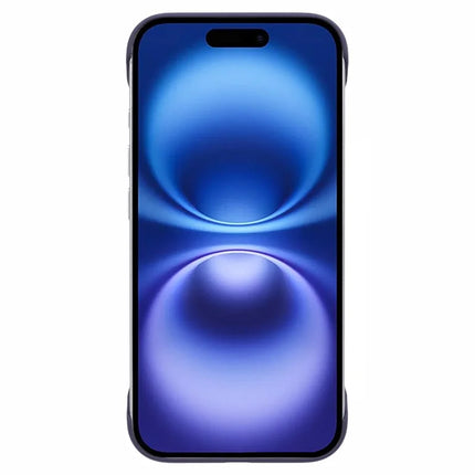 For iPhone 16 Case Hard PC Skin-Touch Phone Cover Frameless Breathable Cooling