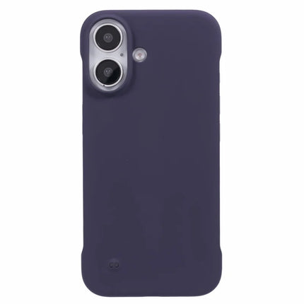 For iPhone 16 Case Hard PC Skin-Touch Phone Cover Frameless Breathable Cooling