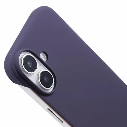 For iPhone 16 Case Hard PC Skin-Touch Phone Cover Frameless Breathable Cooling