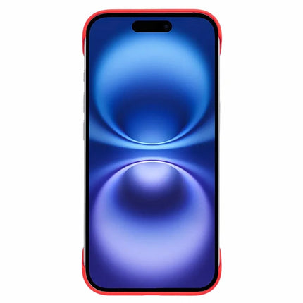 For iPhone 16 Case Hard PC Skin-Touch Phone Cover Frameless Breathable Cooling