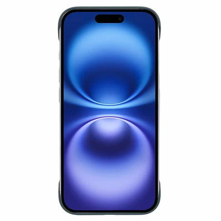 For iPhone 16 Case Hard PC Skin-Touch Phone Cover Frameless Breathable Cooling