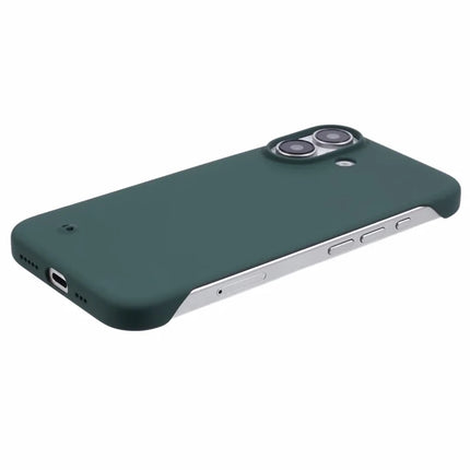 For iPhone 16 Case Hard PC Skin-Touch Phone Cover Frameless Breathable Cooling