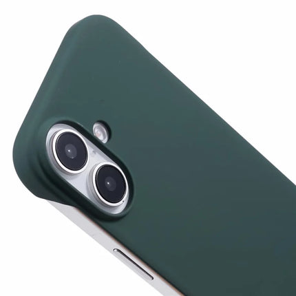 For iPhone 16 Case Hard PC Skin-Touch Phone Cover Frameless Breathable Cooling