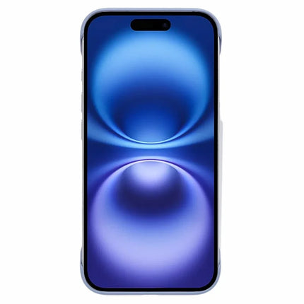 For iPhone 16 Case Hard PC Skin-Touch Phone Cover Frameless Breathable Cooling