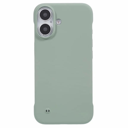 For iPhone 16 Case Hard PC Skin-Touch Phone Cover Frameless Breathable Cooling