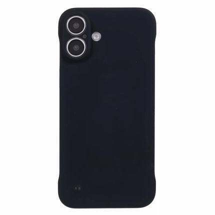 For iPhone 16 Plus Frameless Case Hard PC Slim Minimalist Phone Cover Skin-Touch