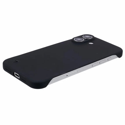 For iPhone 16 Plus Frameless Case Hard PC Slim Minimalist Phone Cover Skin-Touch