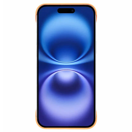 For iPhone 16 Plus Frameless Case Hard PC Slim Minimalist Phone Cover Skin-Touch