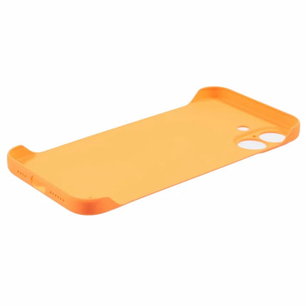 For iPhone 16 Plus Frameless Case Hard PC Slim Minimalist Phone Cover Skin-Touch
