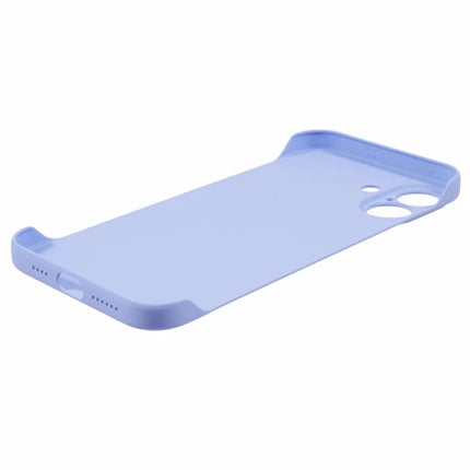 For iPhone 16 Plus Frameless Case Hard PC Slim Minimalist Phone Cover Skin-Touch