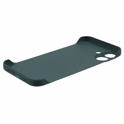 For iPhone 16 Plus Frameless Case Hard PC Slim Minimalist Phone Cover Skin-Touch