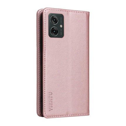 YIKATU YK-001 For Motorola Moto G55 5G Case Stand Leather Phone Cover Strong Magnetic Closure
