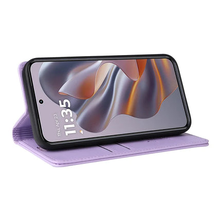 YIKATU YK-001 For Motorola Moto G55 5G Case Stand Leather Phone Cover Strong Magnetic Closure