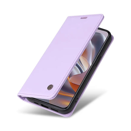 YIKATU YK-001 For Motorola Moto G55 5G Case Stand Leather Phone Cover Strong Magnetic Closure