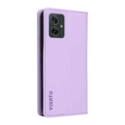 YIKATU YK-001 For Motorola Moto G55 5G Case Stand Leather Phone Cover Strong Magnetic Closure