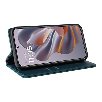 YIKATU YK-001 For Motorola Moto G55 5G Case Stand Leather Phone Cover Strong Magnetic Closure