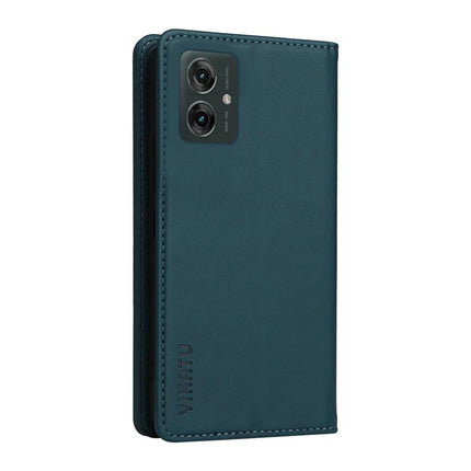YIKATU YK-001 For Motorola Moto G55 5G Case Stand Leather Phone Cover Strong Magnetic Closure